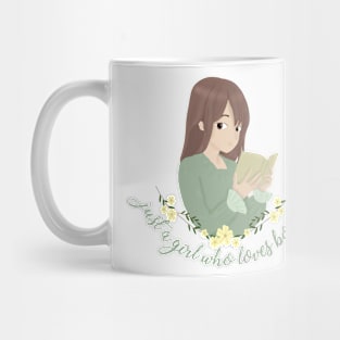 Girl reading Mug